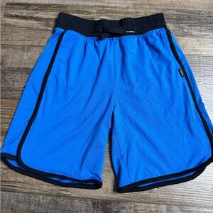 Abercrombie Kids Athletic Shorts Boys 7/8 Blue Drawstring (Read Description)